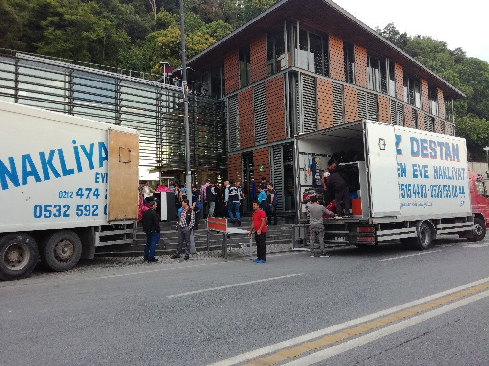 Boğazdaki Yıkım Çalışmaları Devam Ediyor