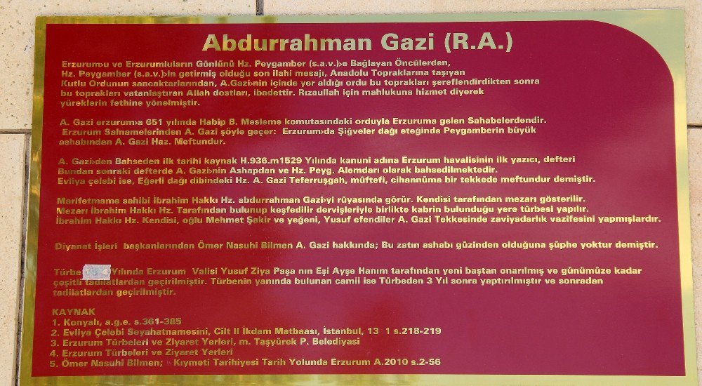 Abdurrahman Gazi Türbesi’ne Ziyaretçi Akını