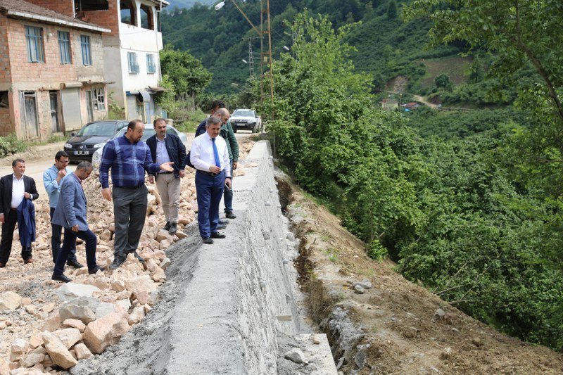 Fatsa’da Sıcak Asfalt Çalışmaları