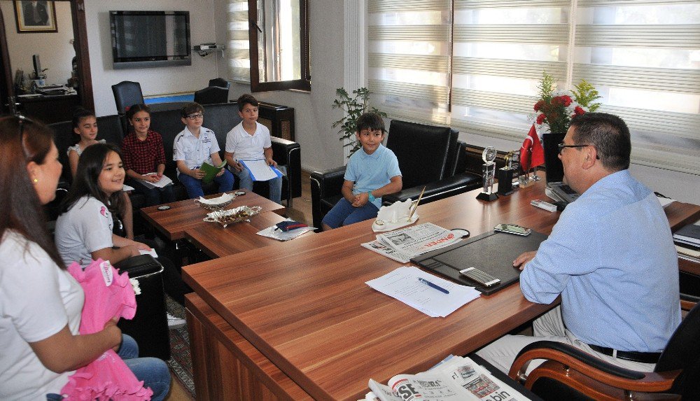 Başkan Tokat Öğrencilerin Sorularını Cevapladı