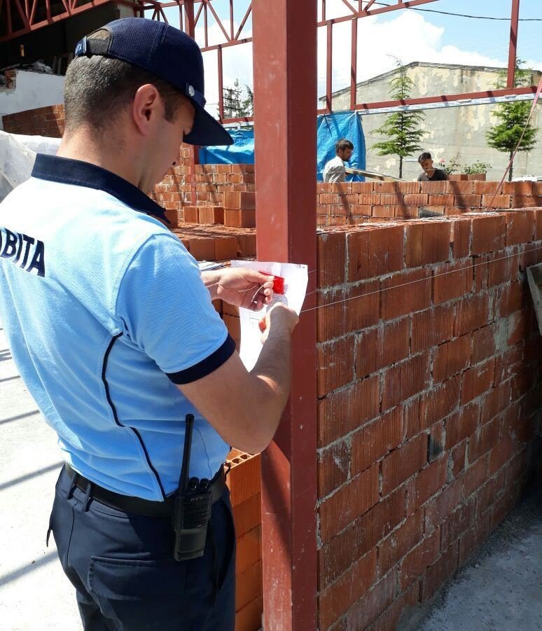 Niksar’da Kaçak Yapılar Mühürleniyor