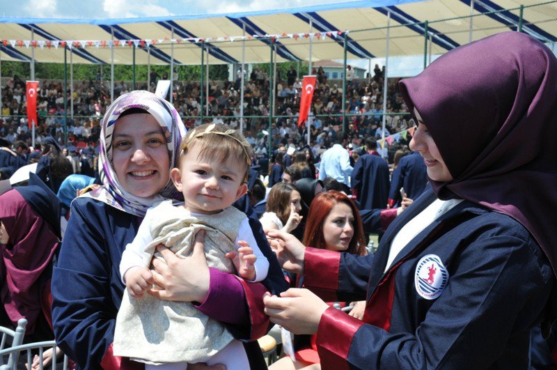 1600 Öğrenci Mezuniyet Sevinci Yaşadı