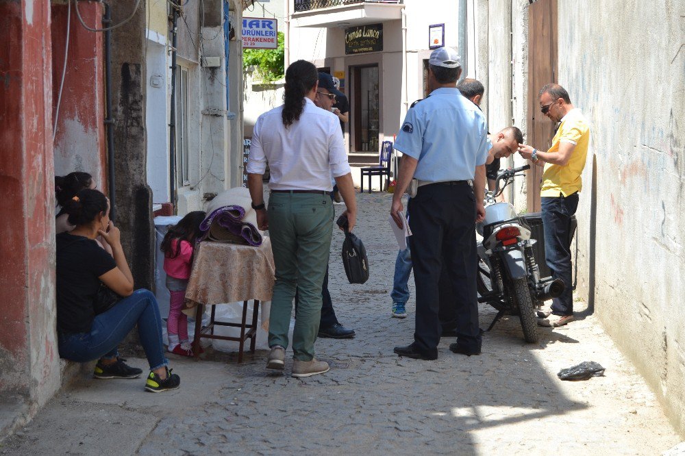 Ayvalık’ta Polisten Motosiklet Avı