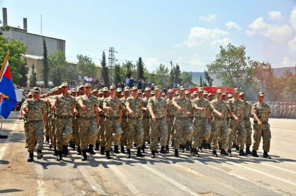 Jandarma Ulaştırma Eğitim Tabur Komutanlığında Görevli Acemi Erler Yemin Etti