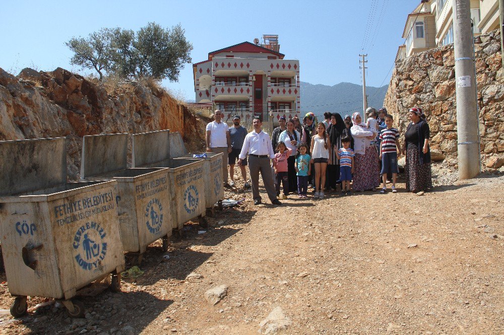 Fethiye’de Şehit Evinin Yolu Yarım Kaldı