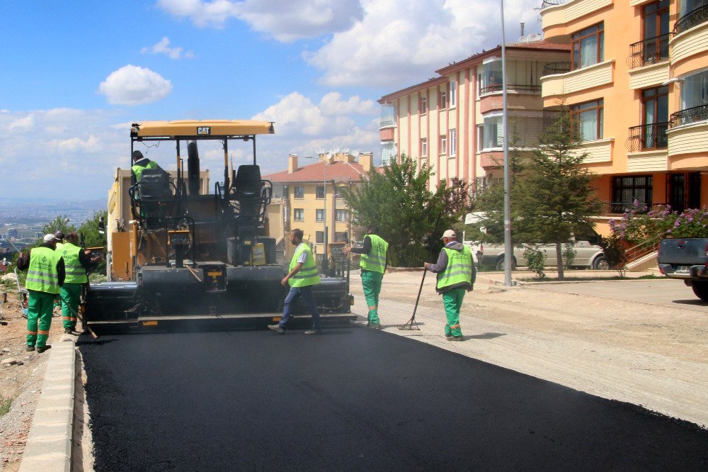 Çankaya Belediyesi Asfalt Sezonuna Hızlı Başladı