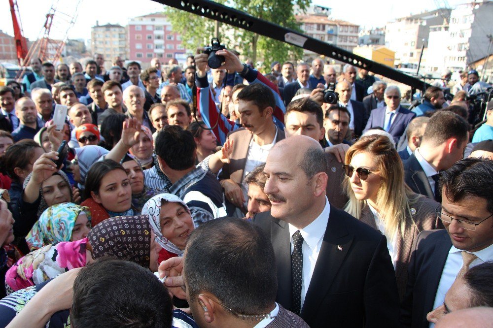 İçişleri Bakanı Soylu Trabzon’da