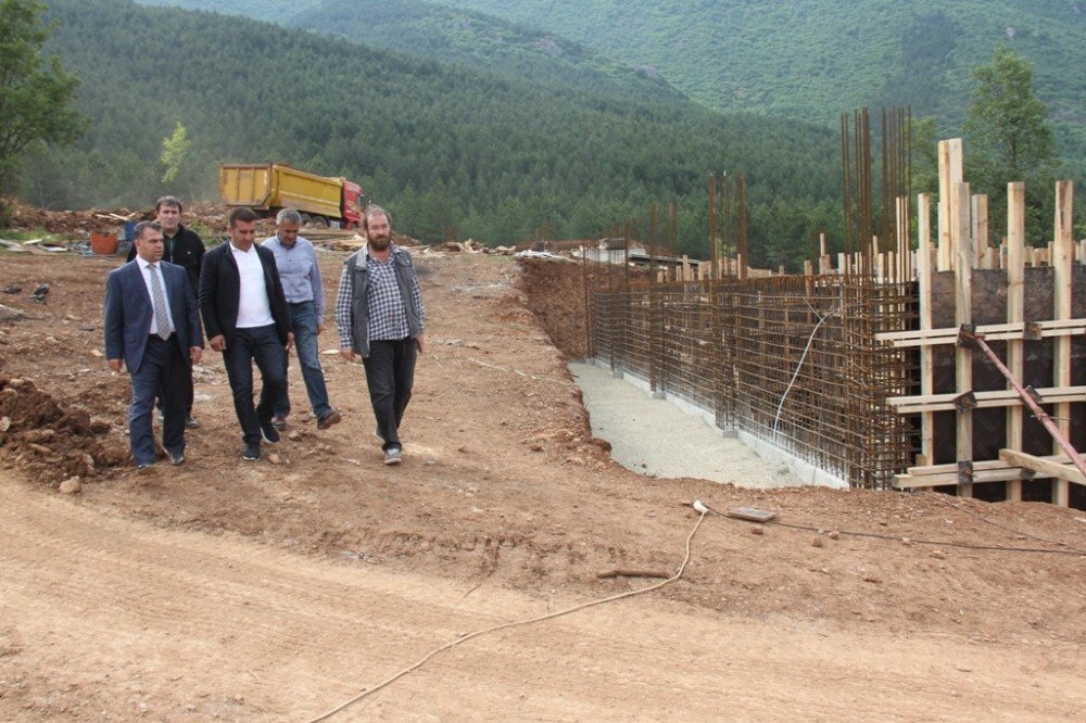 Safranbolu’da Su Arıtma Tesisi İnşaatı Devam Ediyor