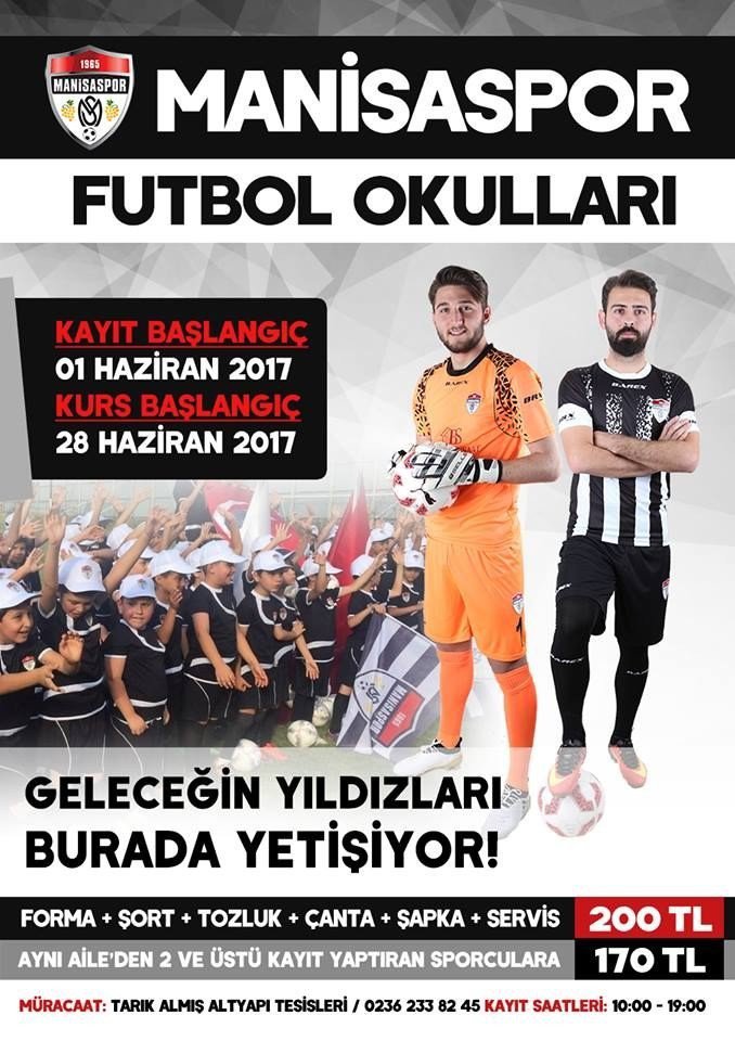 Manisaspor Futbol Okulları Kayıtları Başladı