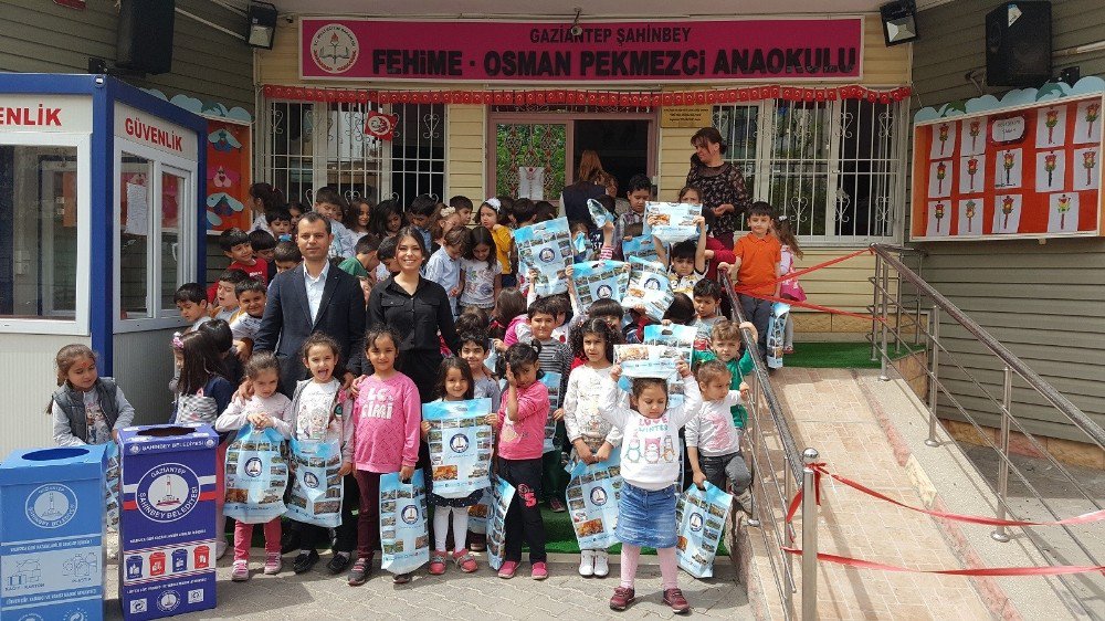 Miniklere Geri Dönüşüm Bilinci Anlatıldı