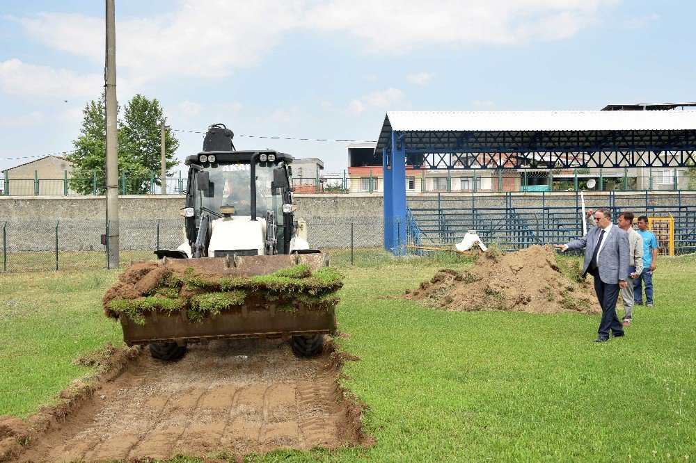 Mustafakemalpaşa Stadı’na Yenileme