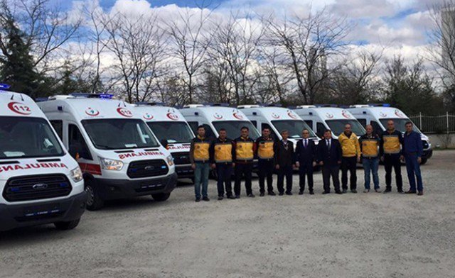 Çanakkale’ye 5 Yeni Ambulans