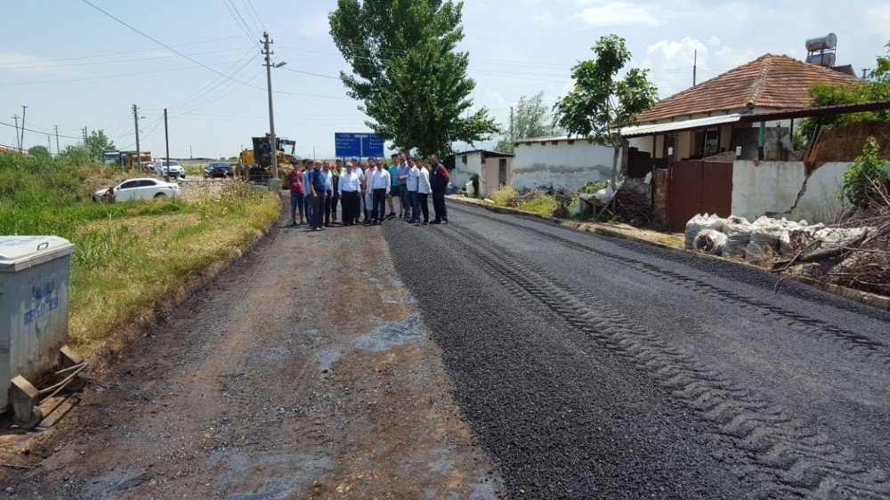 Başkan Kayda, Taytan’daki Asfalt Çalışmalarını İnceledi