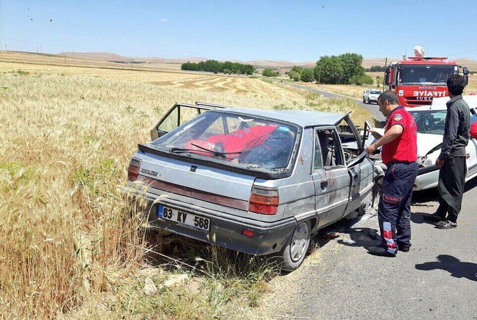 Şanlıurfa’da Trafik Kazası: 5 Yaralı