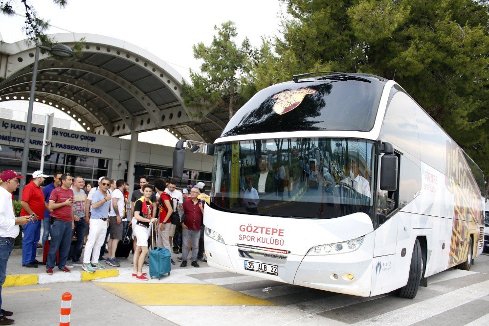 Göztepe’ye Antalya’da Şampiyon Gibi Karşılama