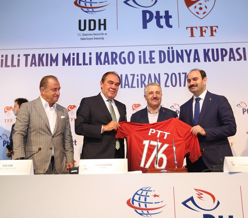 Tff İle Ptt Sponsorluk Anlaşması İmzaladı