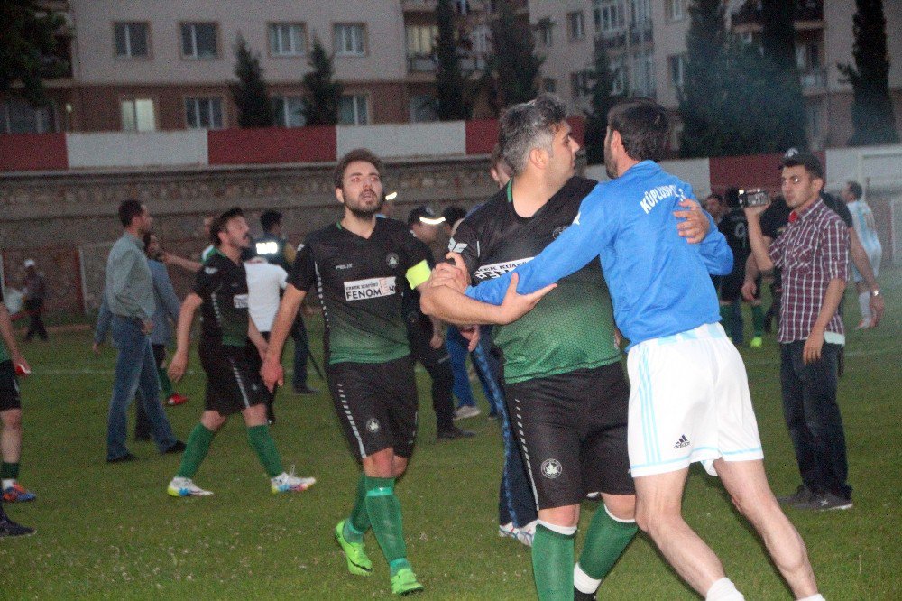 90’da Gol Gelince Saha İçi Karıştı