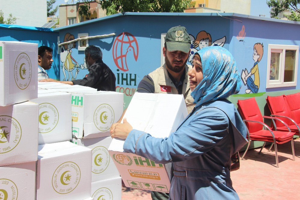 Kilis’teki Filistinlilere Ramazan Yardımı