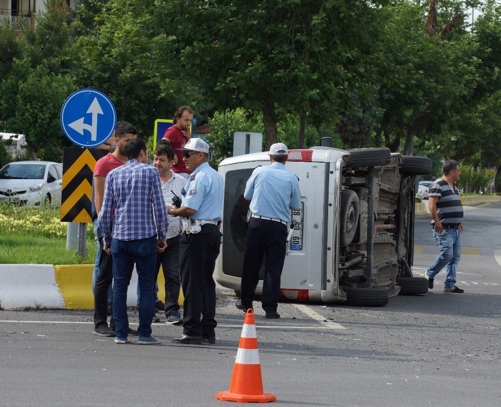 Aydın’da Kaza Ucuz Atlatıldı