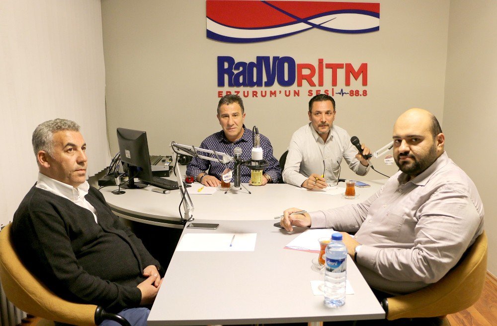 Başkan Orhan, Radyo Ritm’de Erzurum Ajans’ın Konuğu Oldu