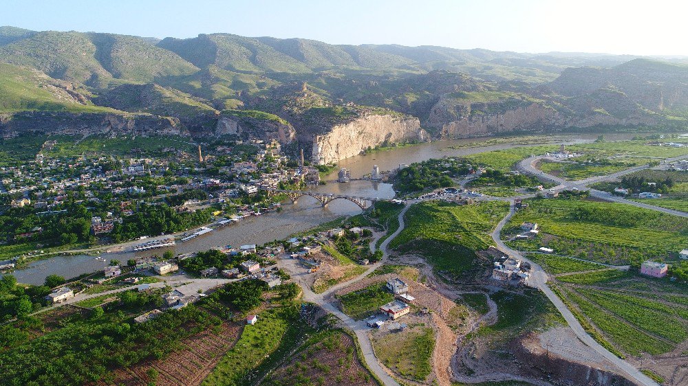 Hasankeyf’te Muhteşem Günbatımı