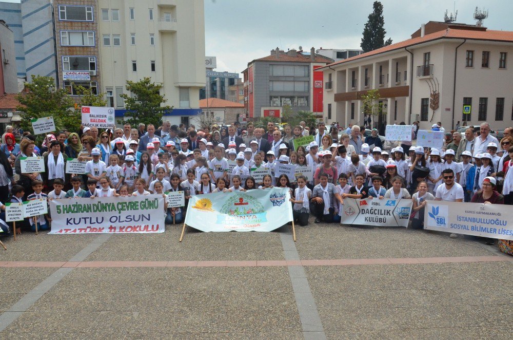 Karesi’de Dünya Çevre Günü Kutlandı