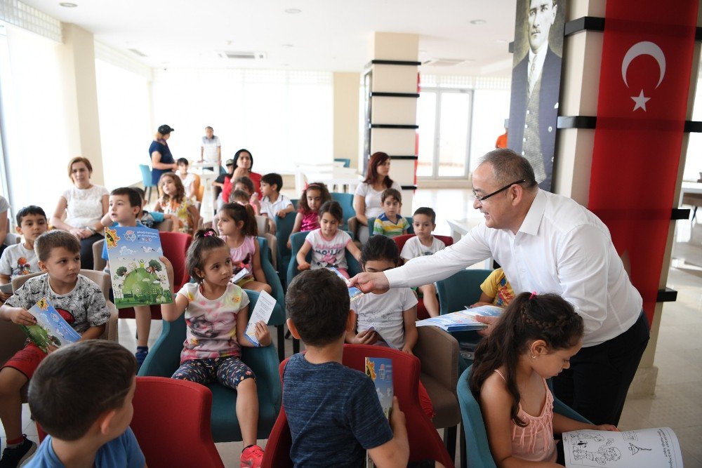 Konyaaltı Kreşi’nde Dünya Çevre Günü Dersi