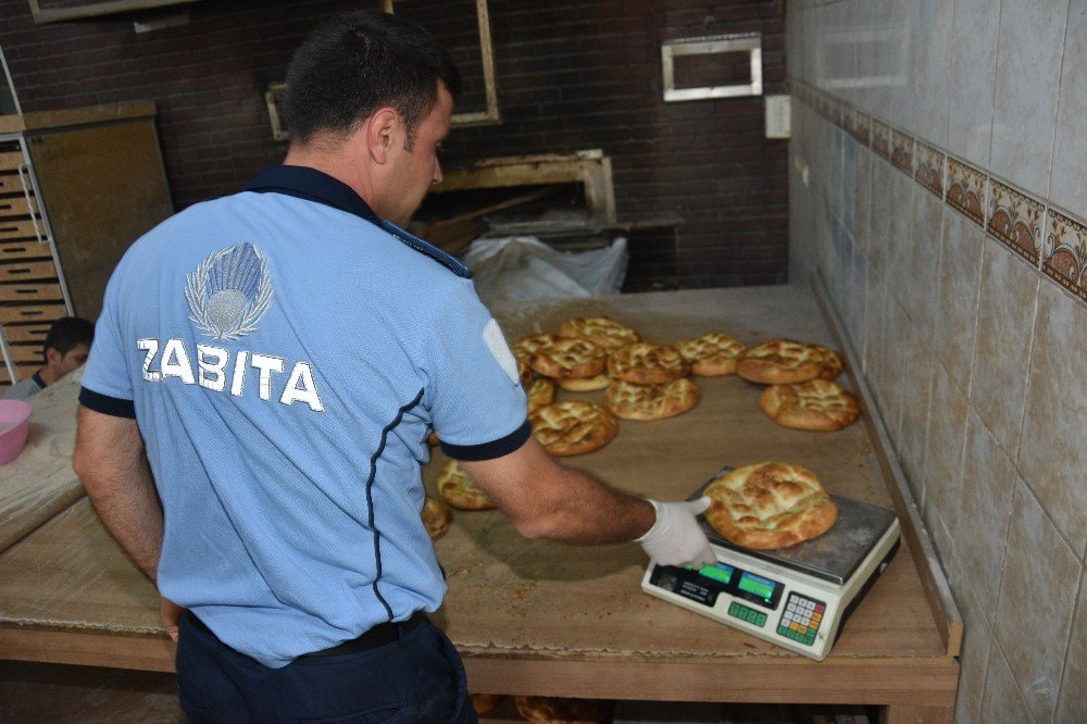 Nazilli’de Ramazan Pidesi, Pideciler Ve Simit Fırınları Denetlendi