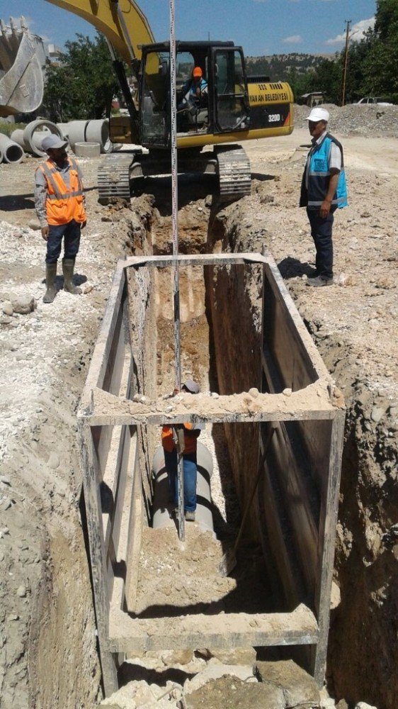 Adıyaman’da Alt Yapı Çalışmaları Devam Ediyor