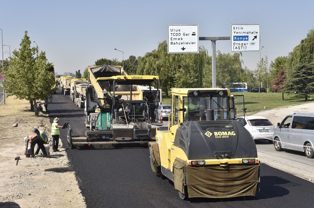 Başkent’te Asfalt Seferberliği Başlıyor