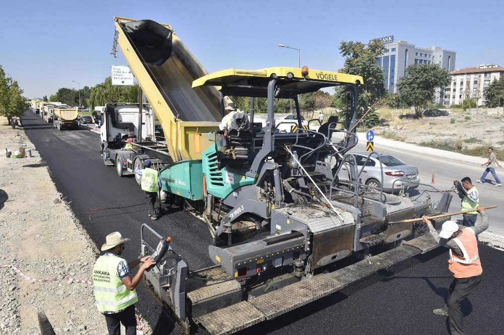 Başkent’te Asfalt Seferberliği Başlıyor