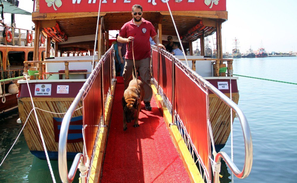 Alanya Polisi Gezi Teknelerine Yönelik Uygulamaları Sıklaştırdı
