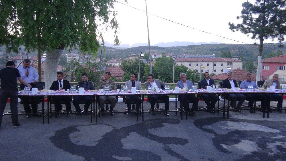 Doğanşehir Açık Ceza Evinde İftar Verildi