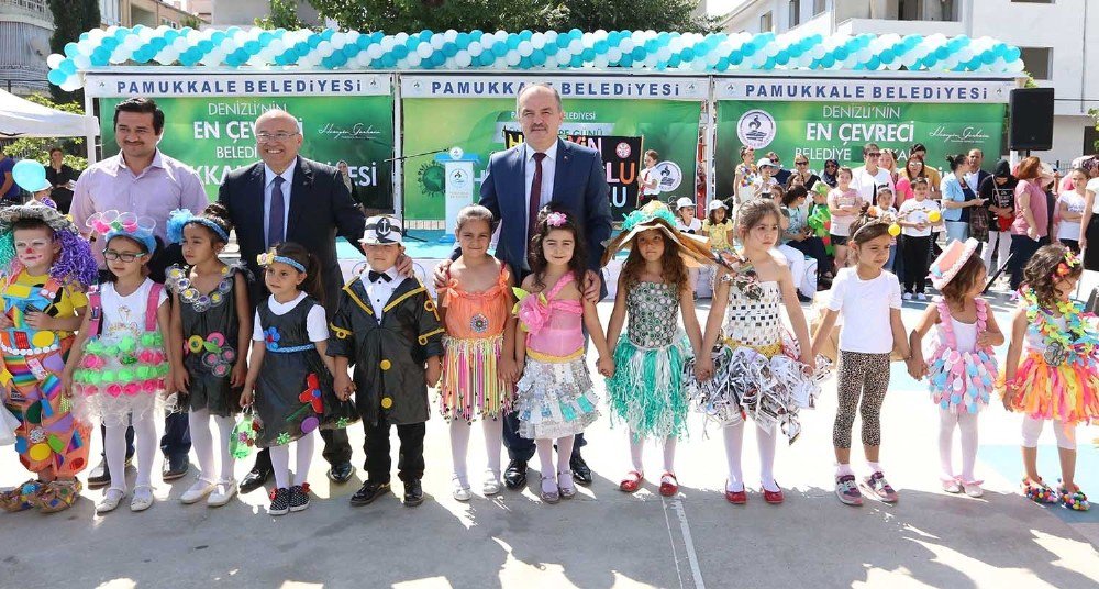 Pamukkale’den Çevre Gününe Defileli Etkinlik