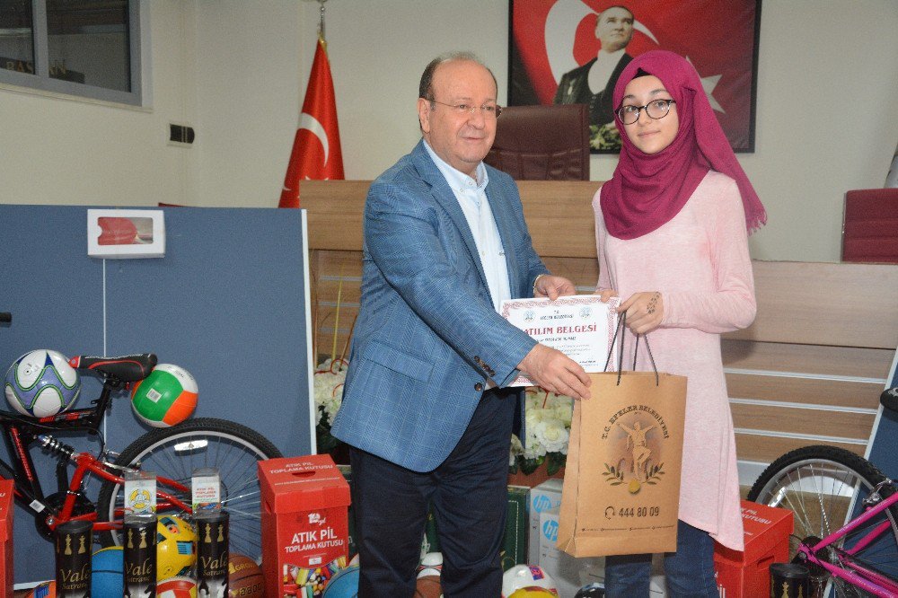 Efeler’de Çevrecilere Ödülleri Verildi