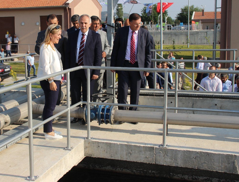 Erzin Atık Su Arıtma Tesisi Törenle Açıldı