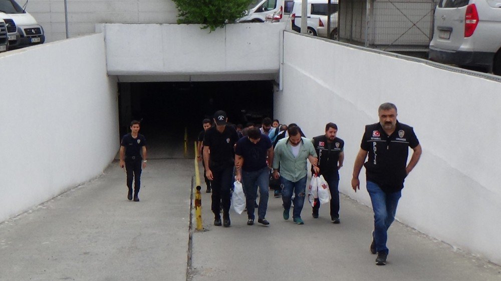 Organize Suç Örgütüne Operasyon Anı Polis Kamerasında