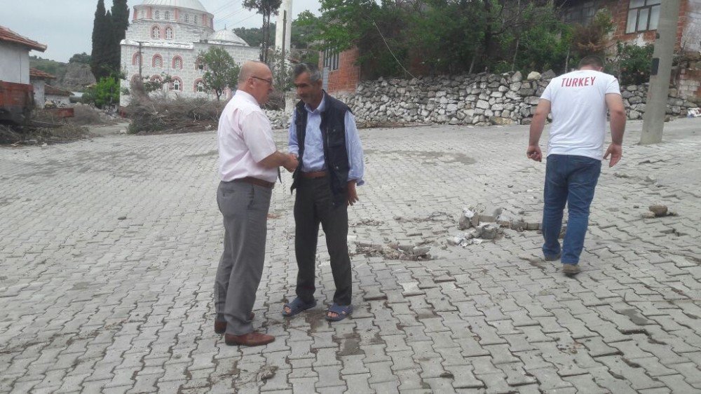 Yağıştan Zarar Gören Mahalleler İncelendi
