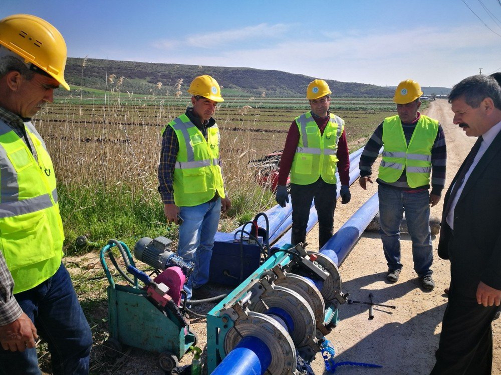 Akhisar’ın İçme Suyu Terfi Hatlarına Yenileme
