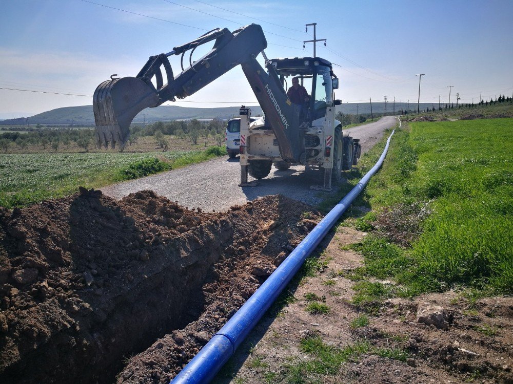 Akhisar’ın İçme Suyu Terfi Hatlarına Yenileme