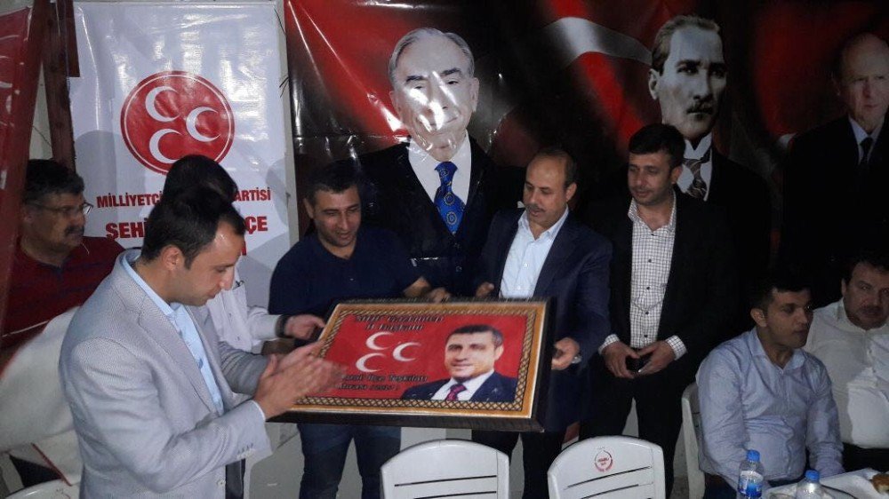 Mhp Şehitkamil İlçe Teşkilatı İftar Yemeğinde Buluştu