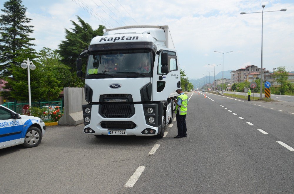 Fatsa’da Trafik Ve Asayiş Uygulamaları
