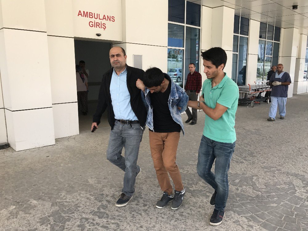 Güpegündüz Kapkaç Yaparken Enselendi