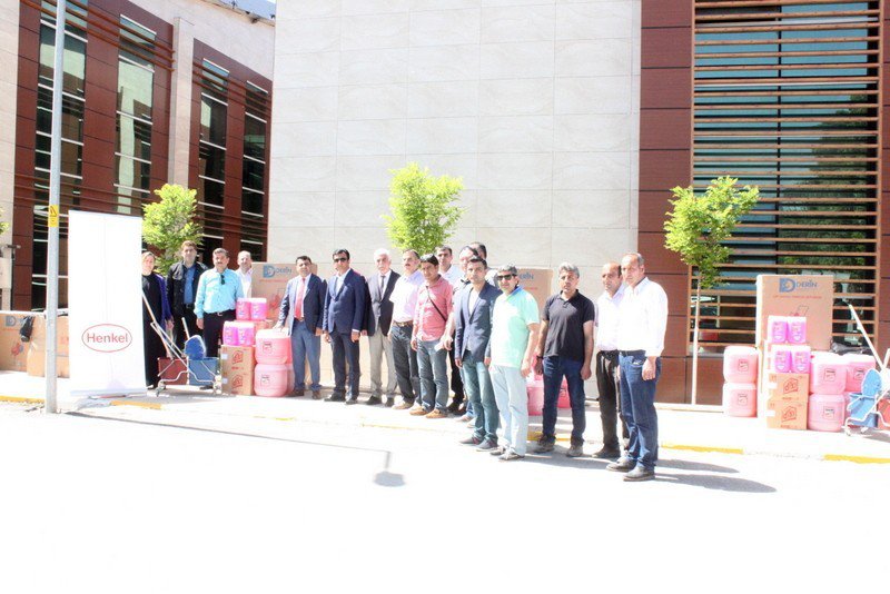 Okullara Temizlik Malzemesi Desteği