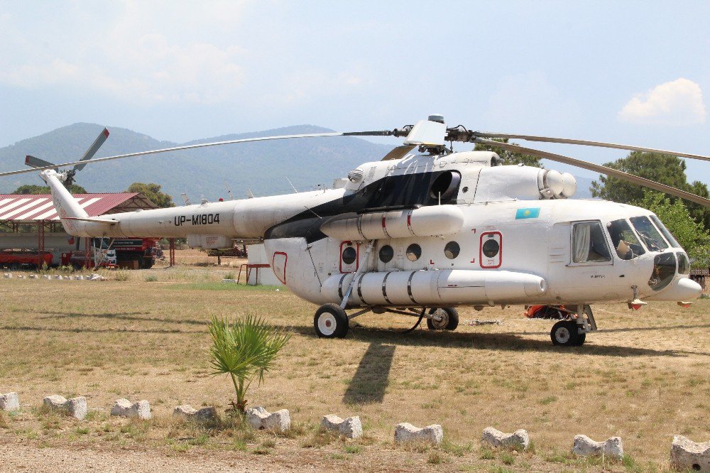 Yangın Helikopteri Fethiye’de Göreve Başladı
