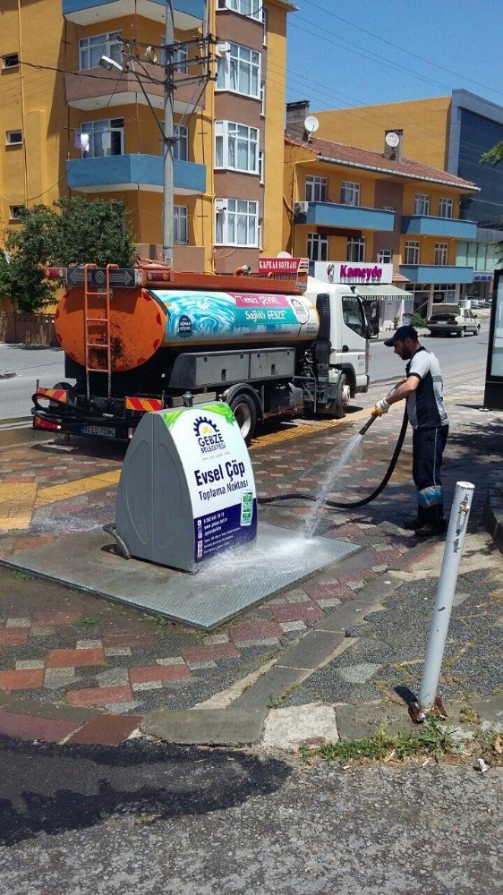 Gebze’de Çöpler Yer Altında Toplanıyor