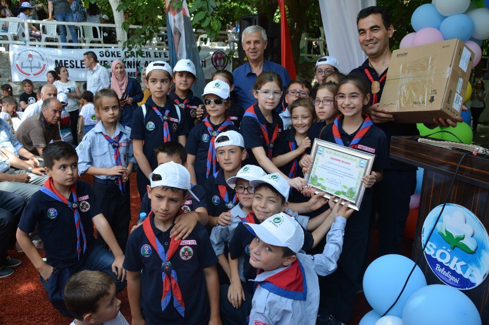 Söke’de Çocuklar Çevre Bilincini Eğlenerek Öğrendi