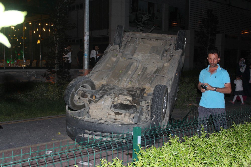 Niğde’de Otomobil Takla Attı: 2 Yaralı