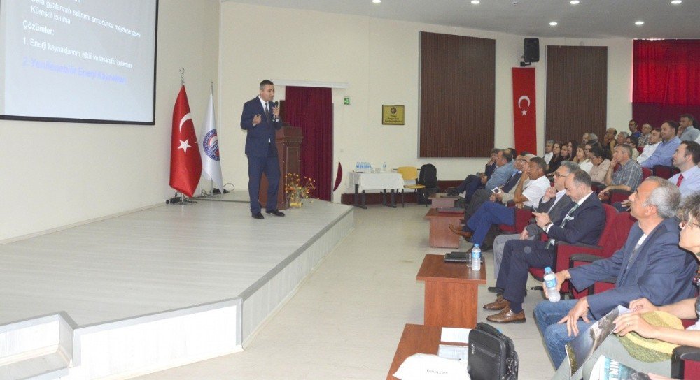 ‘Yenilenebilir Enerji Teknolojileri Ve Elektrik Sistemine Entegrasyonları’ Semineri Çomü’de Yapıldı