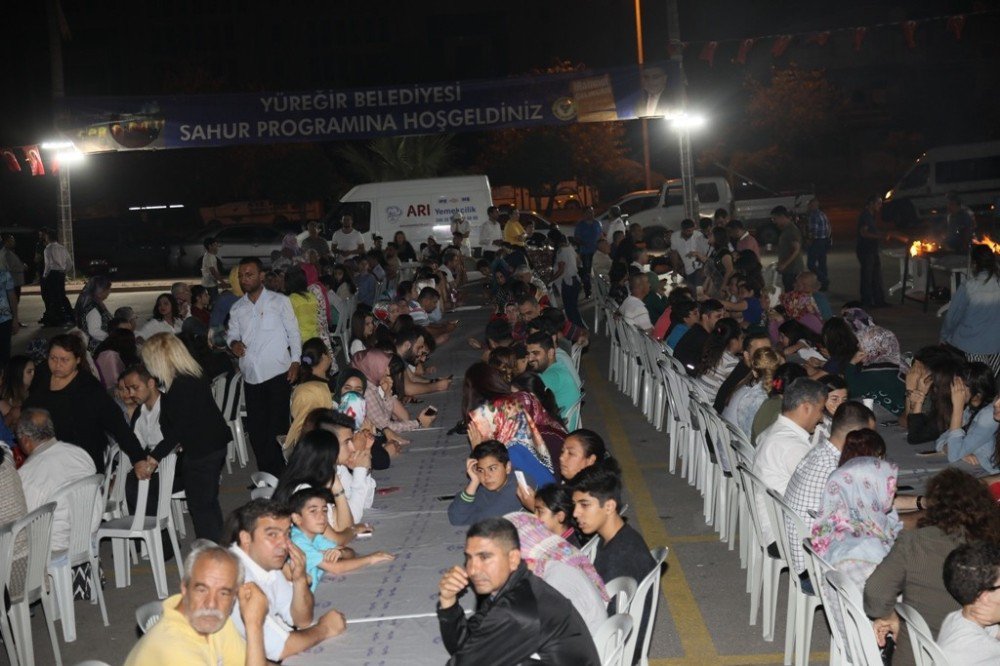 Yüreğir’de Sahur Bereketi